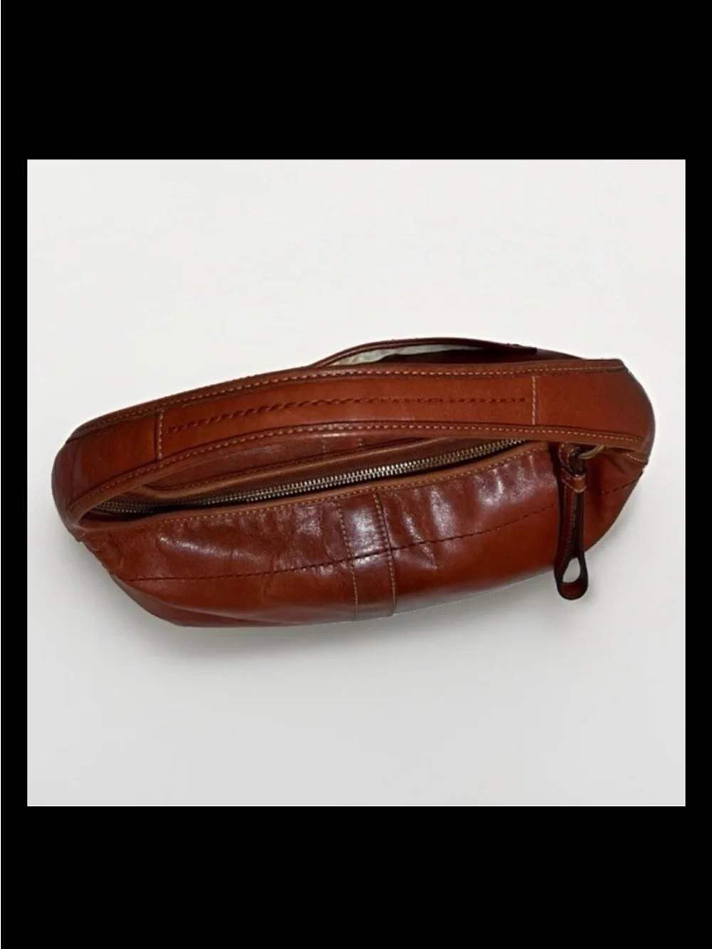 Coach Ergo Hobo, Shoulder Bag, Burnt Orange Leather, Brass, 2007 Style: (10740)